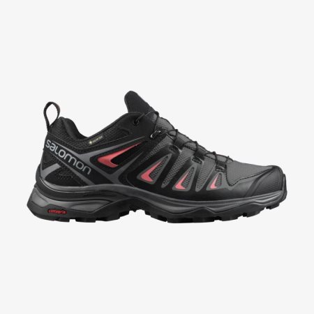 Salomon X ULTRA 3 GORE-TEX Womens Hiking Shoes Black UK CYQA